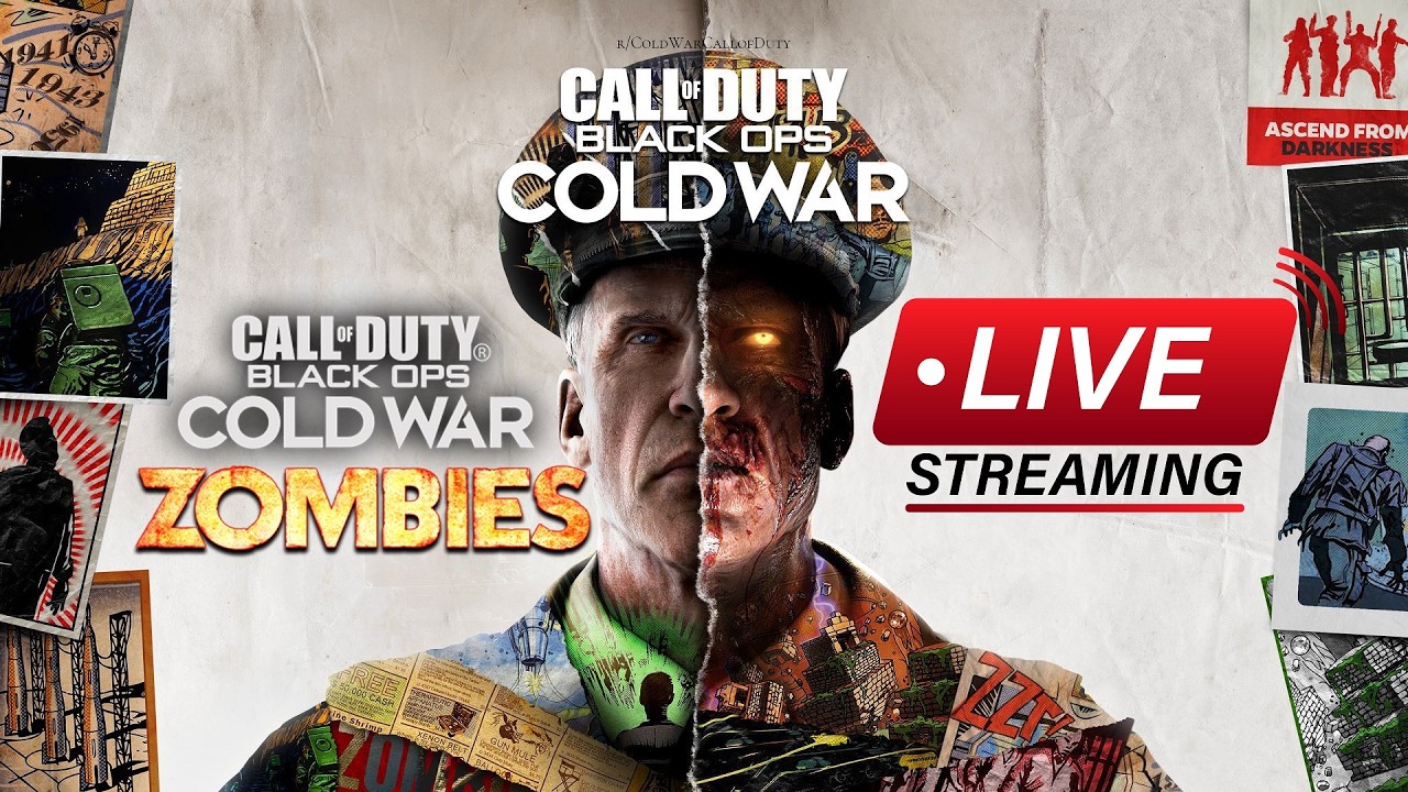【COD  Black ops  COLD WAR】Zombies ➡️🧟14/02/2025🧟⬅️PlayStation 5 🔴Live stream🔴