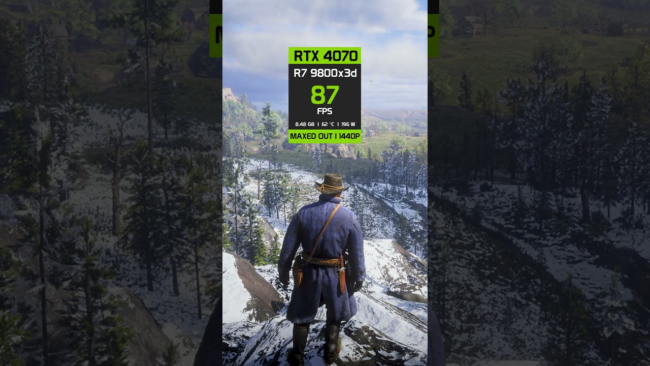 RDR2 vs RTX 4070 | 4K Graphics Comparison