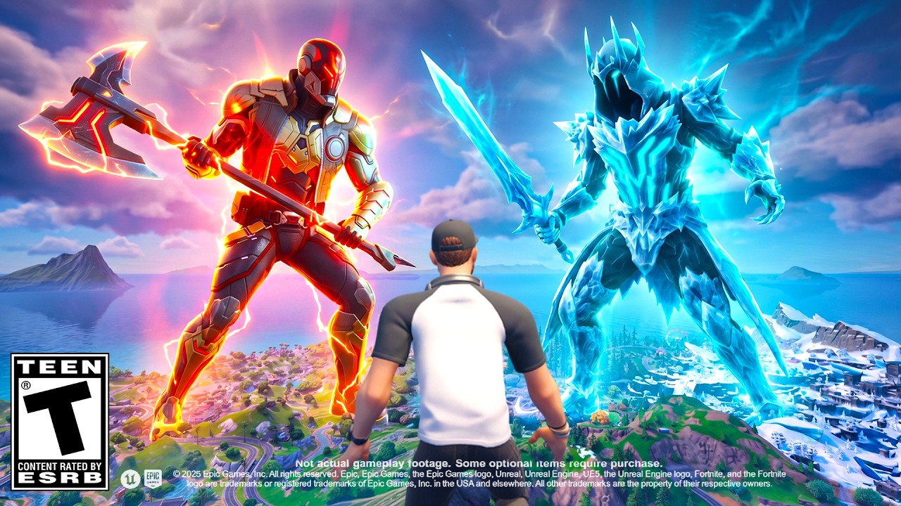 *НОВИНКА* Полная прямая трансляция события Fortnite Shattered! (Фонд против Ледяного Короля)