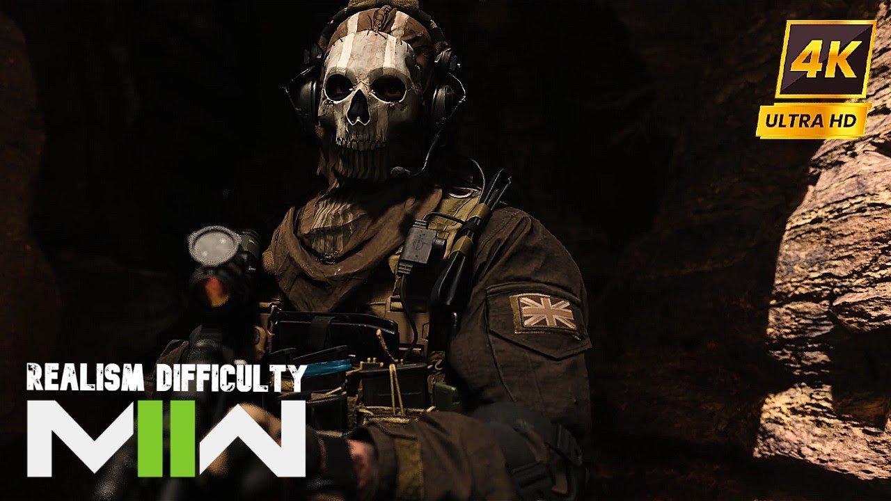 Kill or Capture | Realism Difficulty Ghost and Soap Gameplay | [4K UHD 60FPS] | COD Modern Warfare 2