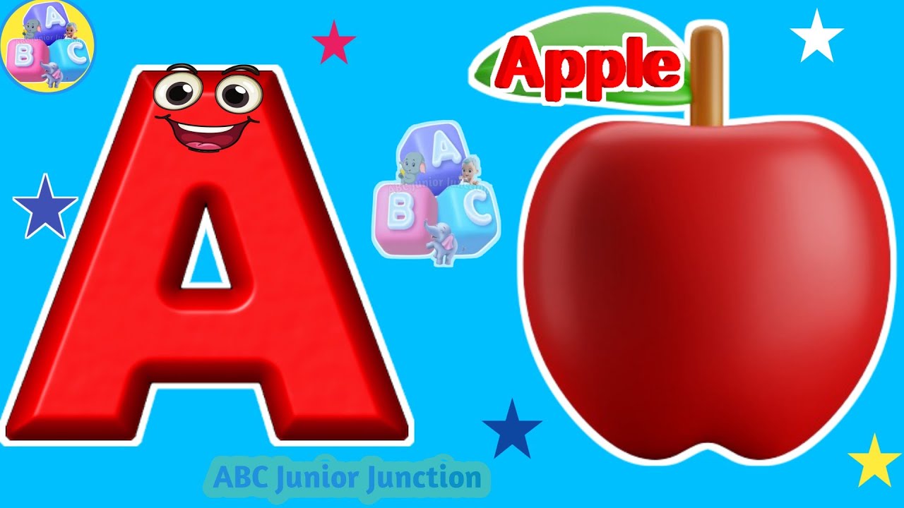 ABC Kid's Song / A for Apple / ABCs Nursery Rhymes / Phonics Song / Kiddos Study Zone / Toddler Song