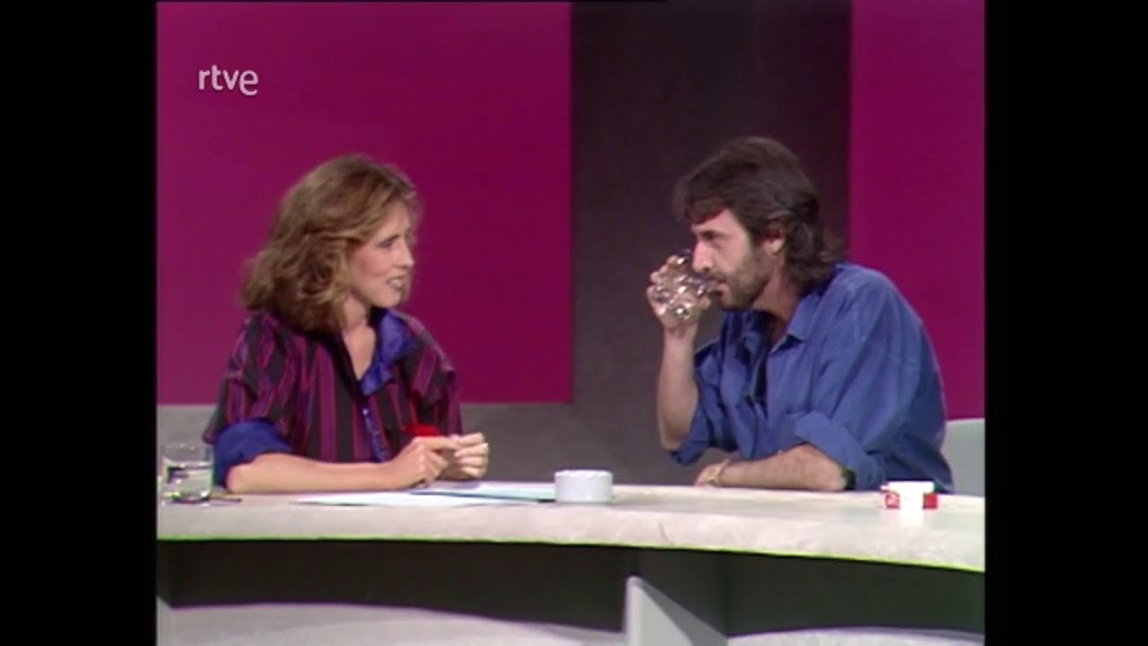 Luis Eduardo Aute entrevistado por Mercedes Mila en de 