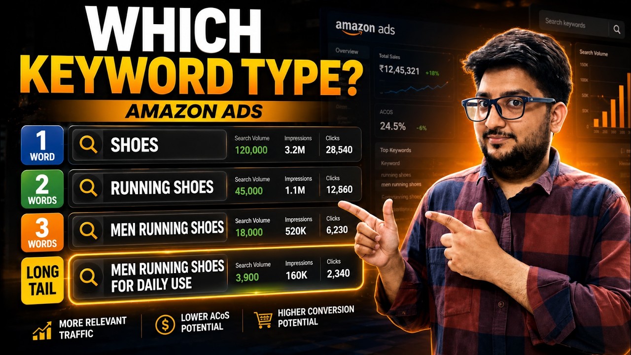 Learn Types of Keywords in Amazon Advertising for Better Keywords Targeting and Good Results