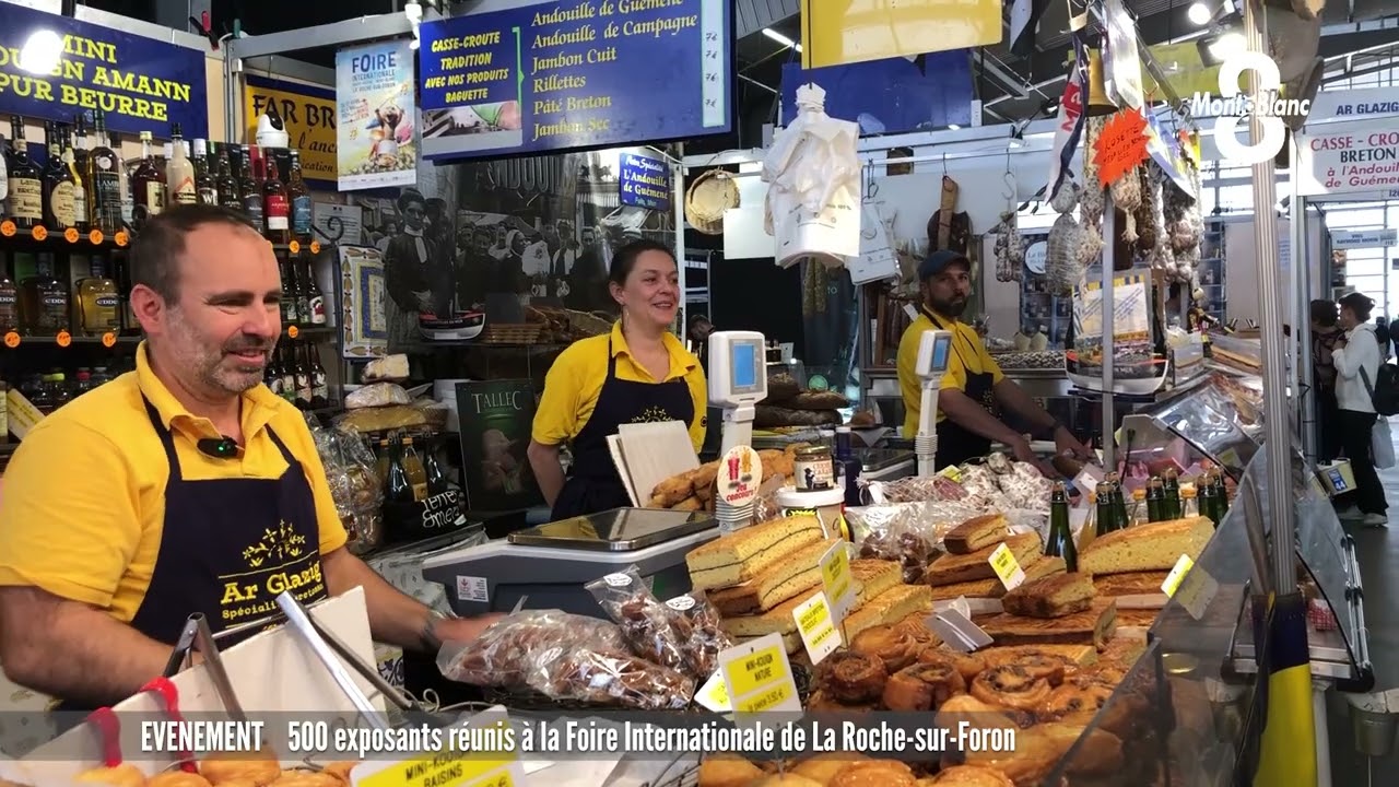 500 exposants réunis à la Foire Internationale de La Roche-sur-Foron