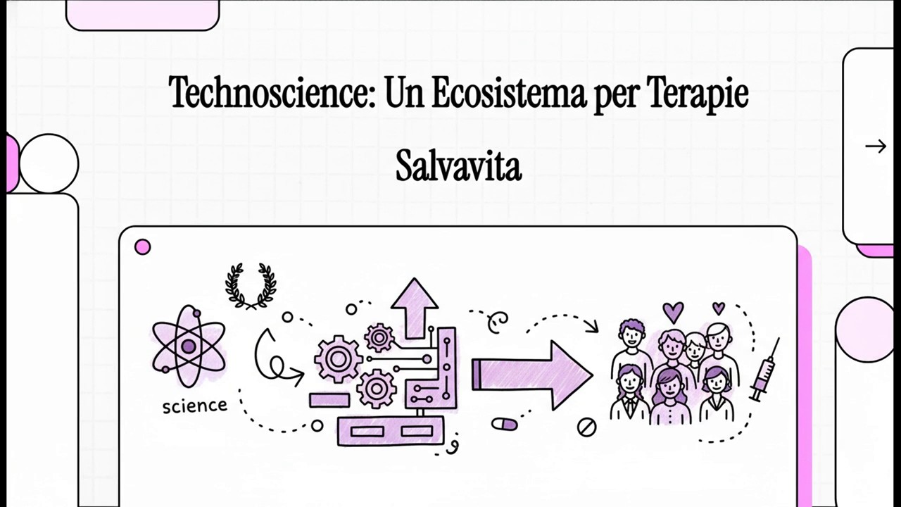 Technoscience  Un Ecosistema per Terapie Salvavita