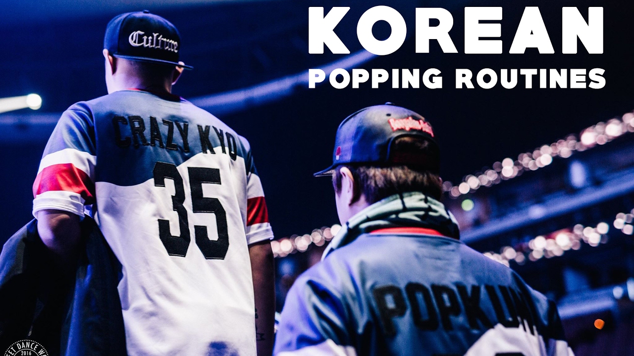 BEST KOREAN POPPING ROUTINES | Choreography by KOREA's Finest Street Dancers