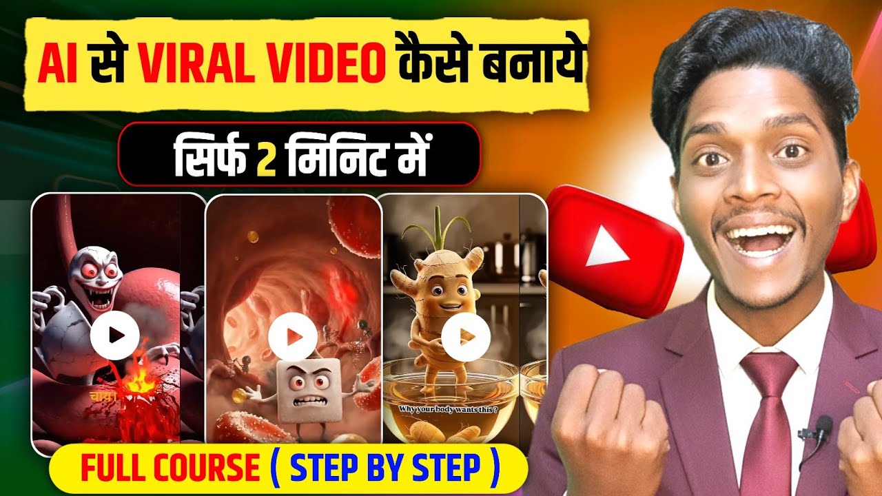 Instagram Viral Heath Animation Video Kaise Banaye | How to make ai health animation video | AI
