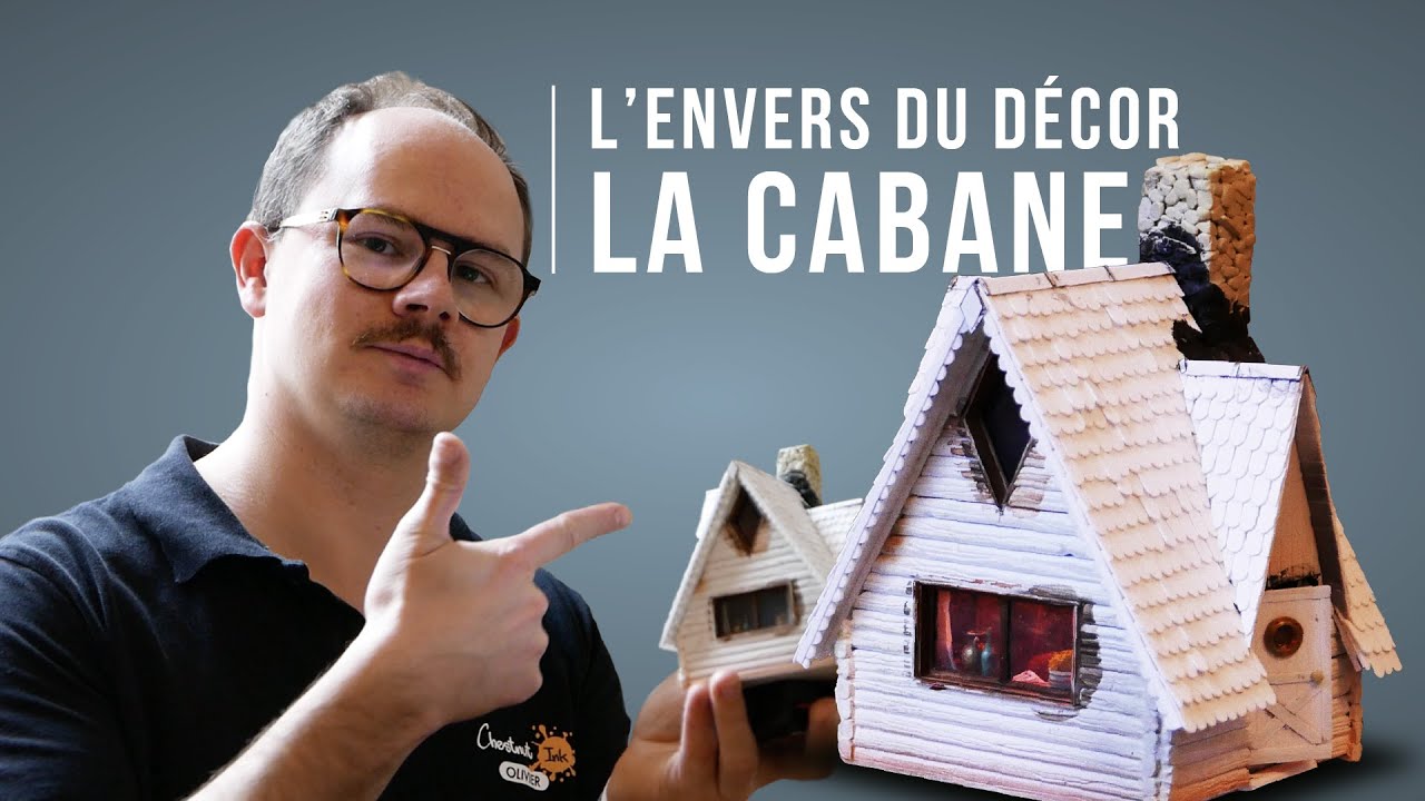 Diorama - L'envers du décor - La cabane