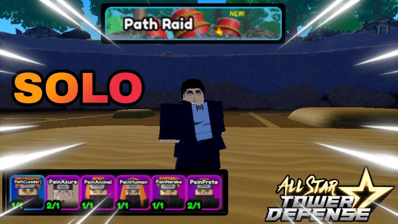 Hướng dẫn đi solo Path raid cho anh em nào cần (all star tower defense)