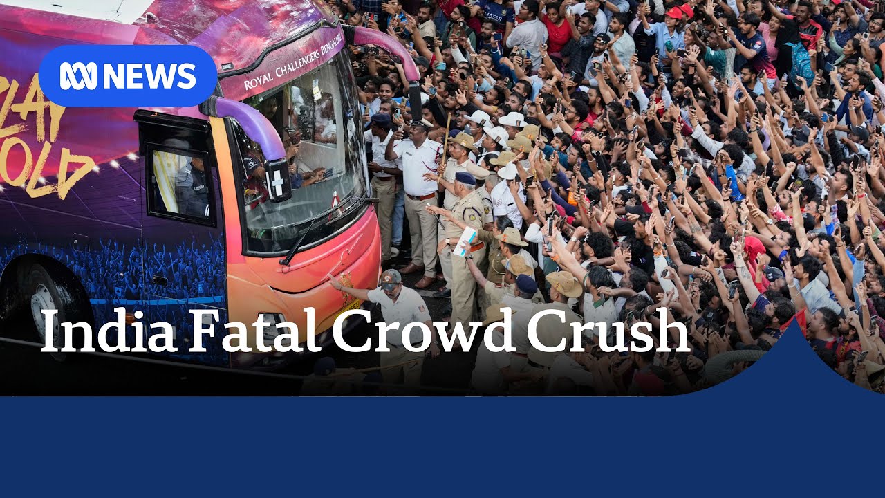 Fan stampede at Indian Premier League winner's ceremony kills at least 11 | ABC NEWS