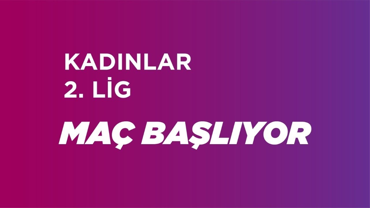ETİMESGUT BLD. GELİŞİM - İZMİR DSİ Kadınlar 2. Lig Yarı Finalleri