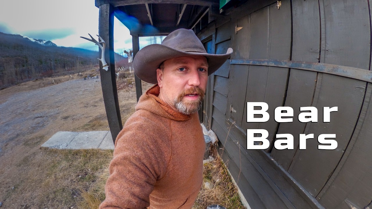 Solo Cabin in Grizzly Country: My Food Supplies Rot!