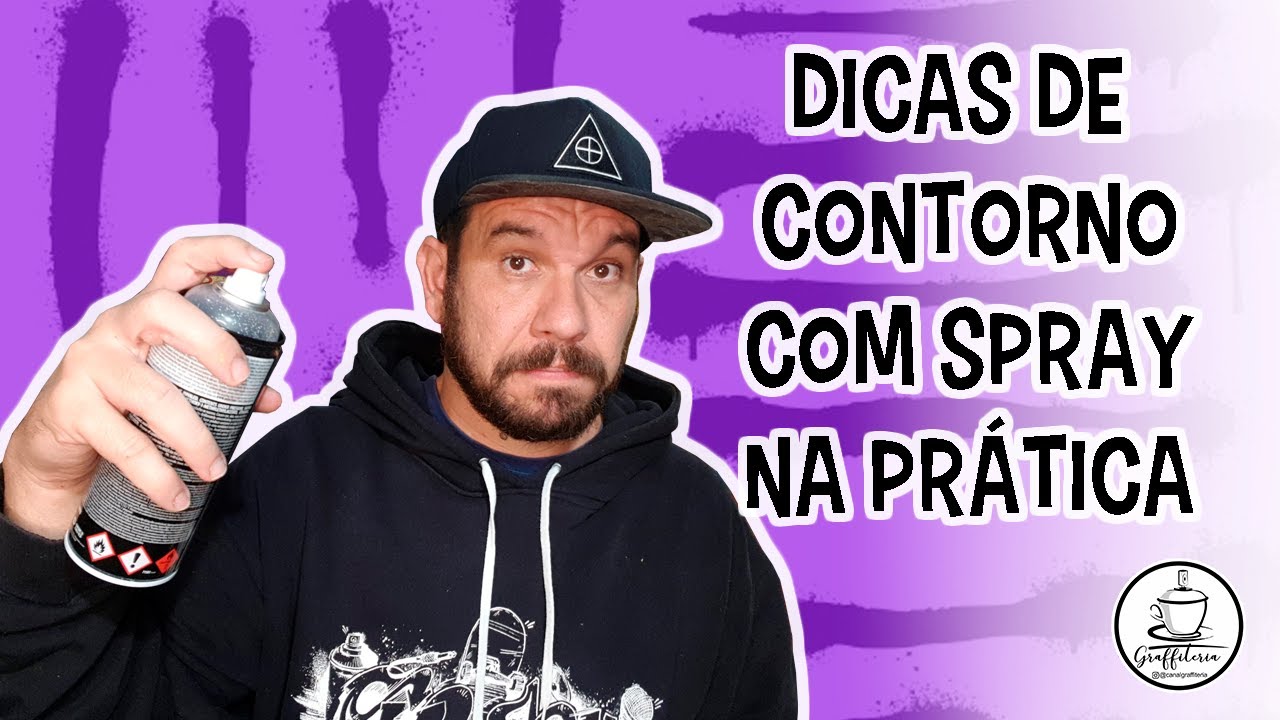 Dicas de graffiti - como contornar melhor - Na Prática