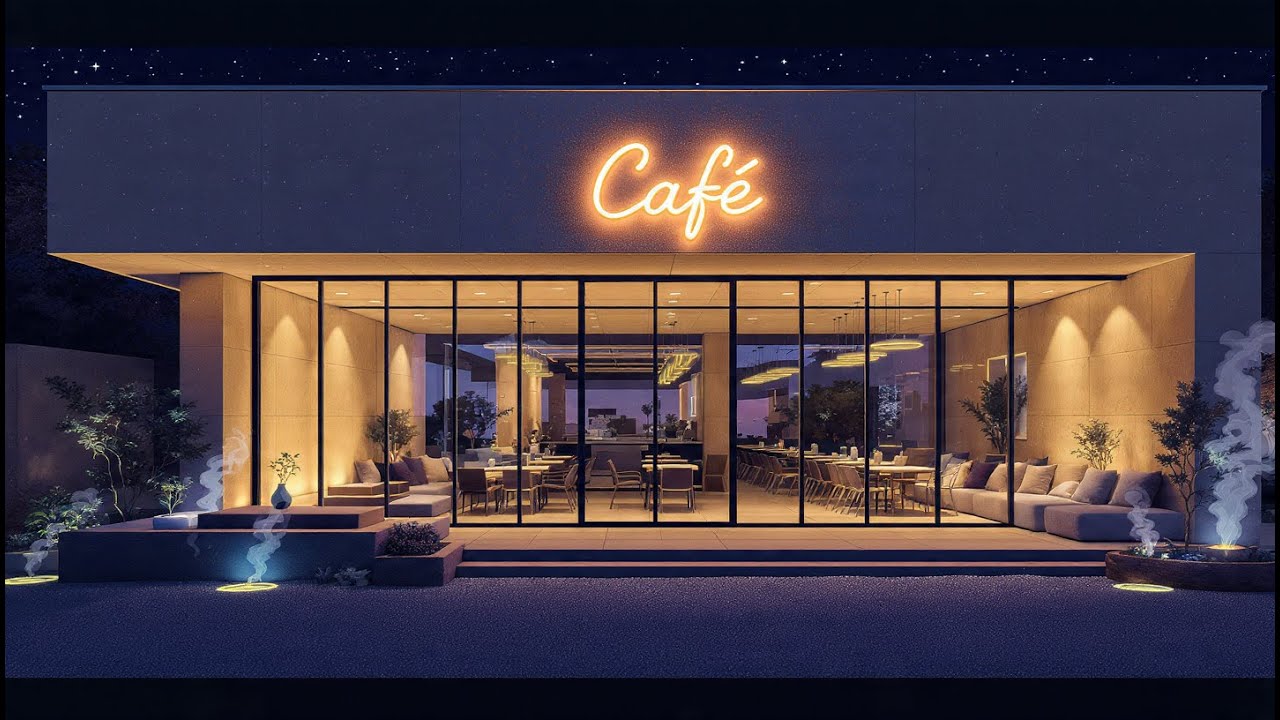 Night Writing Music | Cozy Coffee Shop