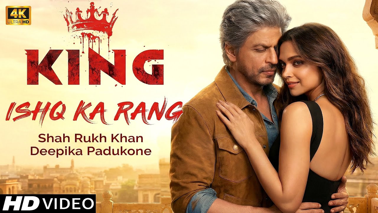 New Song | Ishq Ka Rang | King Movie | Shah Rukh Khan | Deepika Padukon | New Song | New Song 2025