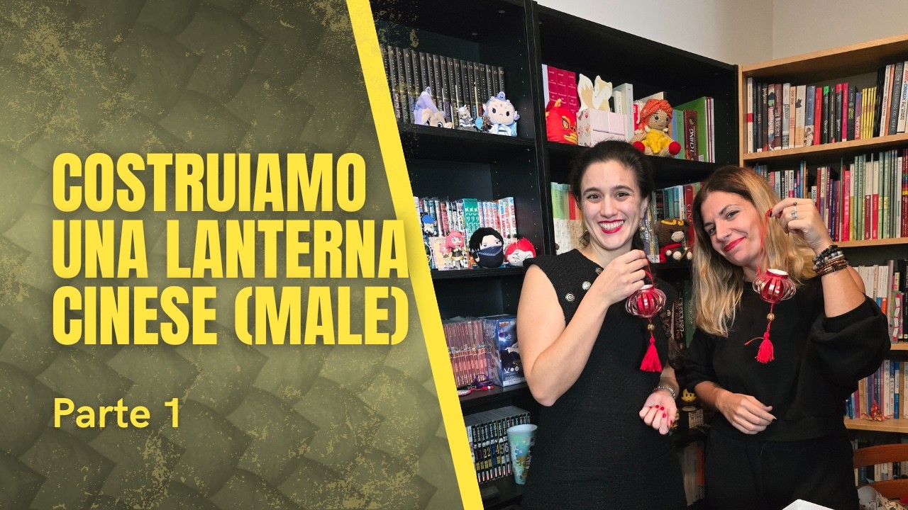 Tutorial lanterna cinese facile ma riesco a farla comunque male - Parte 1