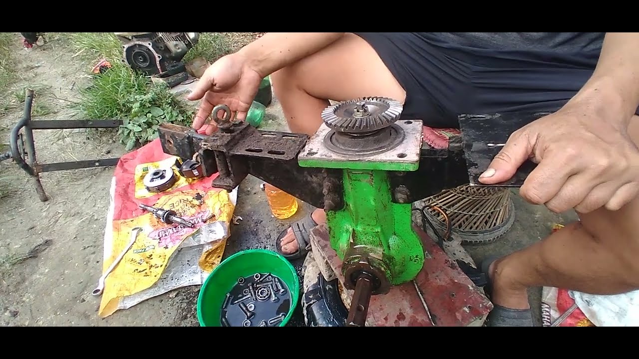 MINI TILLER FULL REPAIR #HOW TO REPAIR MINI TILLER किसान लई सम्मान गरौ एक (subscribe) गरिदिनु होला