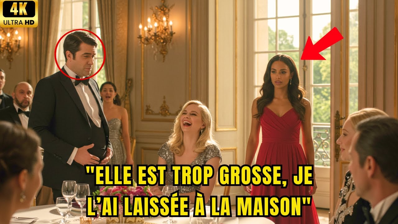 Il traite sa femme noire de 'grosse' &agrave; un gala  sa r&eacute;ponse fait taire la salle