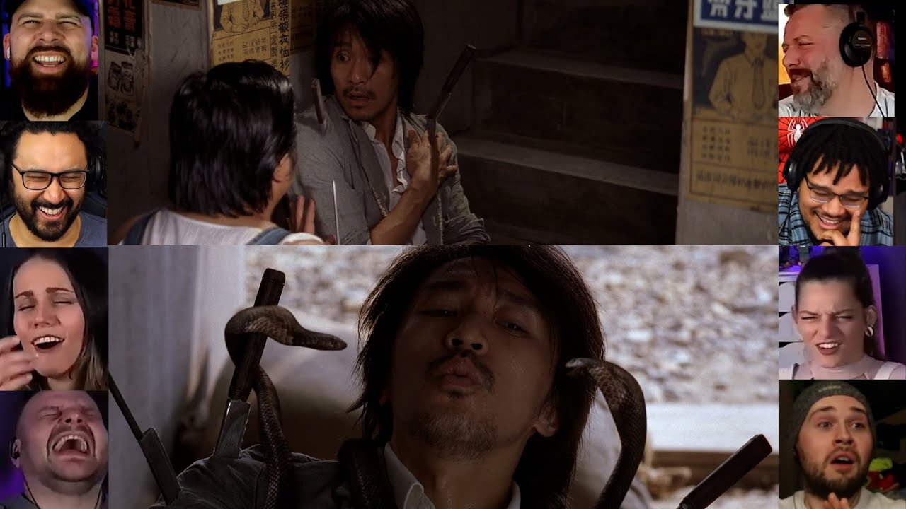 Kung Fu Hustle Funniest Scene | Reaction Mashup | 