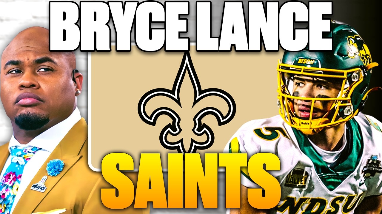 Bryce Lance To The Saints! ⚜️🔥 Steve Smith Breaks Down the 4th Round WR