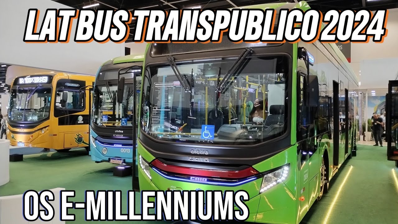 LAT BUS TRANSPUBLICO 2024 | AS NOVIDADES DO TRANSPORTE URBANO