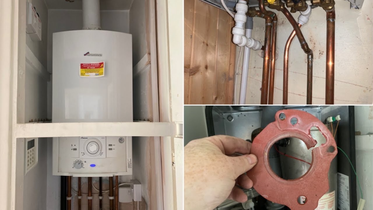 ACS Gas Training - Badly Installed Gas Combi Boiler