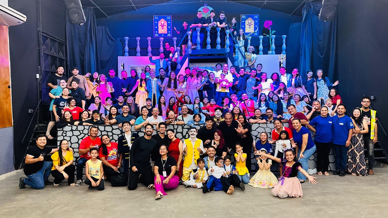 BASTIDORES DO MUSICAL, A BELA E A FERA - NOVA IGREJA BATISTA DE ITACOATIARA.