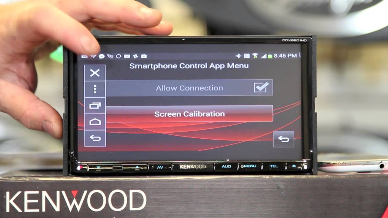 Режим приложения Kenwood для Android: полное управление телефоном