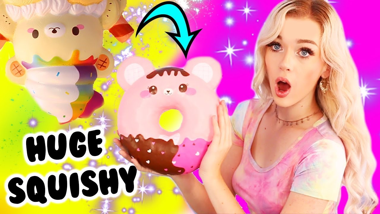 THIS SQUISHY IS HUGE!! Squishy Package from Creamiicandy & Puni Maru