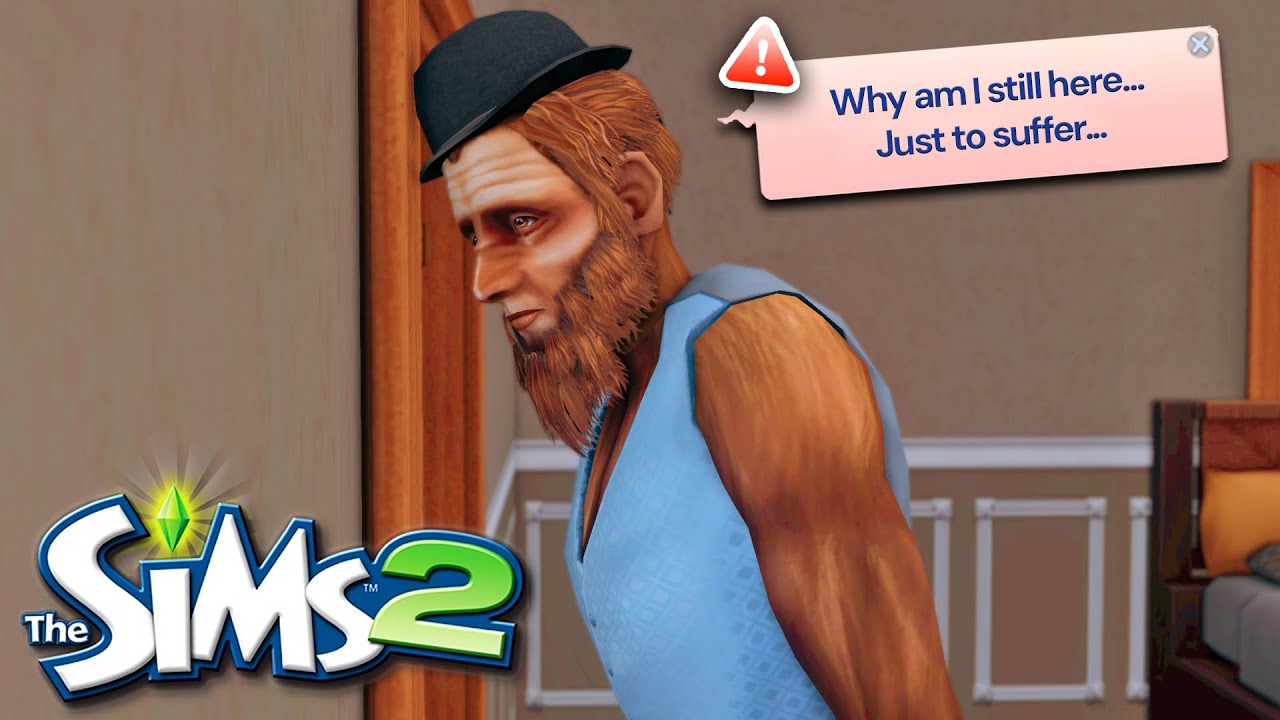 I gave Sims 2 Bigfoot FREE WILL and this is the result (Sims 2)