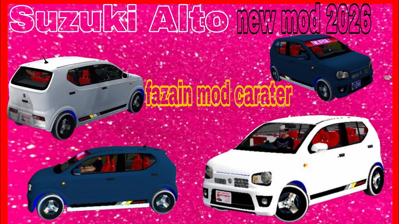 Suzuki Alto New Mod ,Mod create by [Faizan Mod creator] watch this video and enjoy