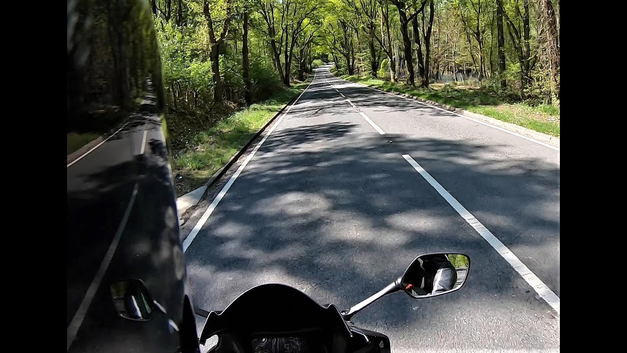 Honda CBR650R free ride, raw sound.