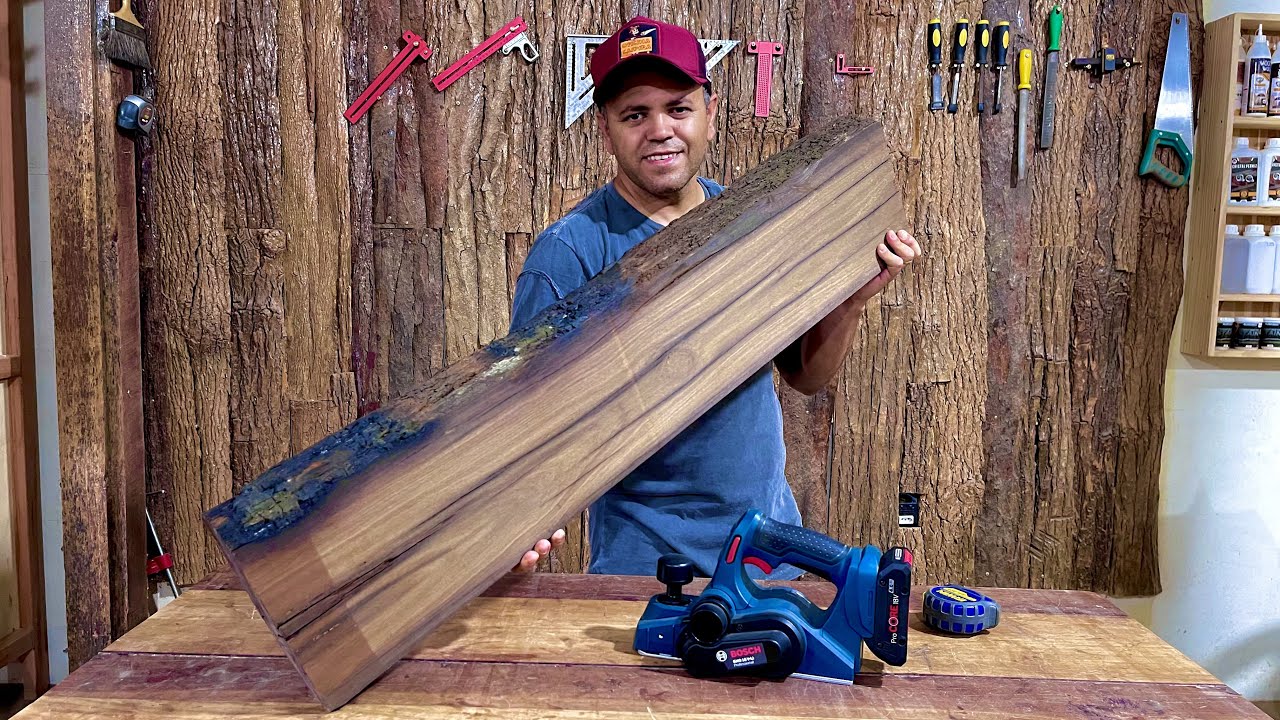 Mesa Top com Essa Madeira eu Nunca Vi/Raríssima/Table with This Wood I've Never Seen