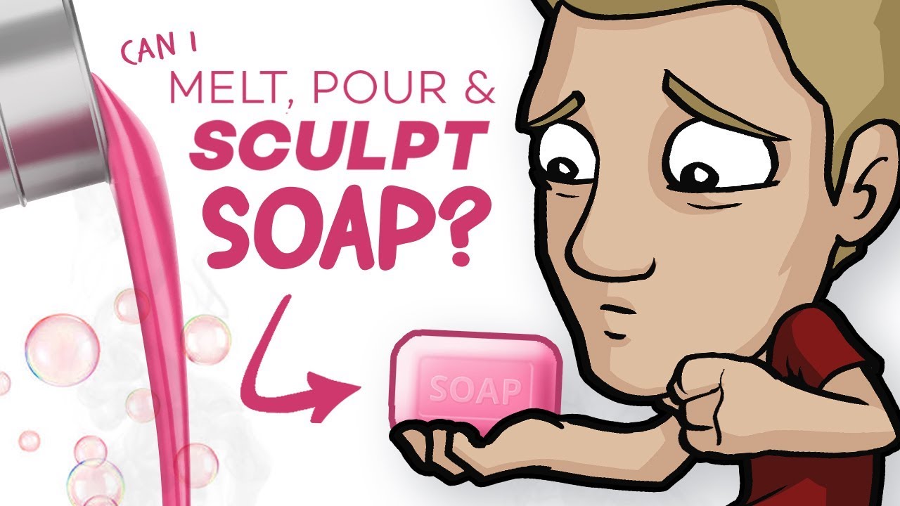 POURING and SCULPTING SOAP: NOT what I expected!!