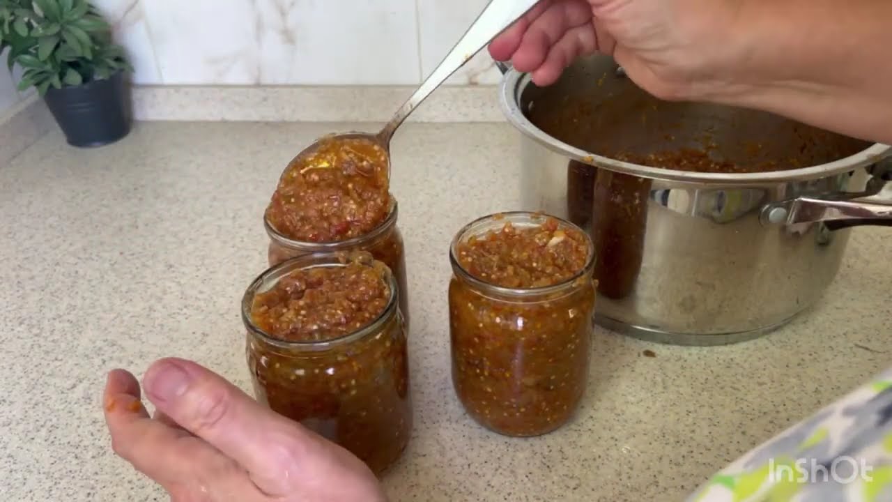 BADIMCAN IKRASI. ƏN LƏZZƏTLİ İKRA RESEPTİ
