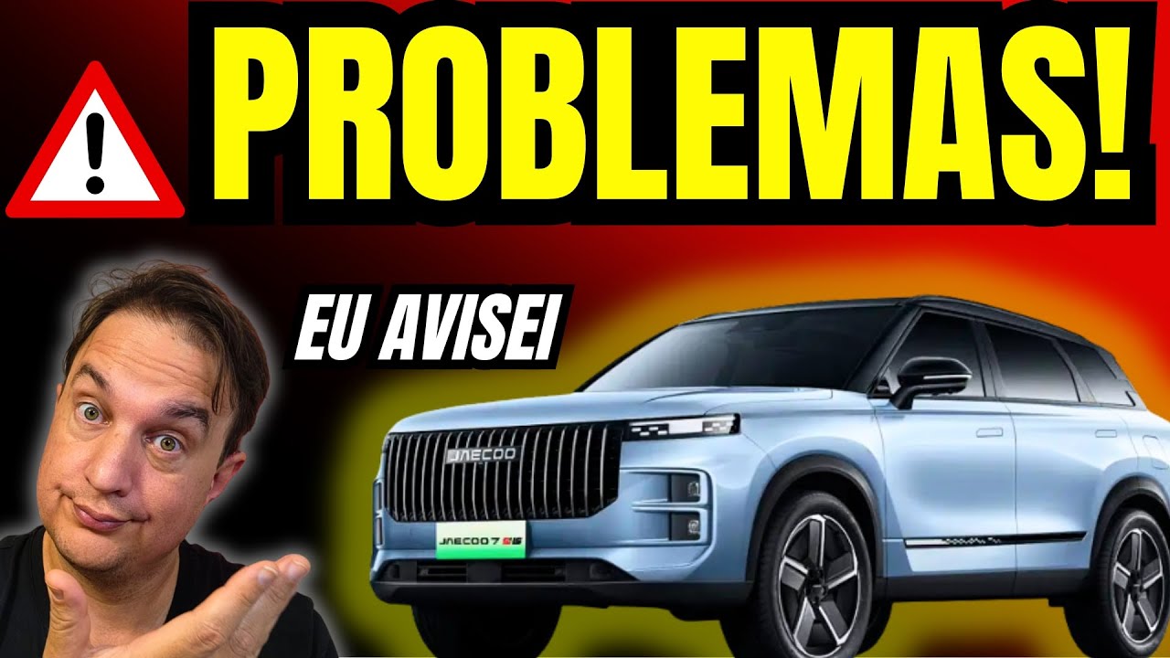 Problemas graves no JAECOO J7 deixam dono revoltado - eu avisei!