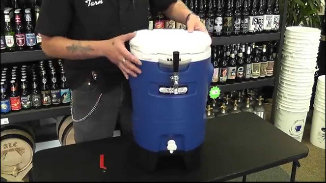 Portable Refreshment Device (PRD) - Single Tap Sport Jockey Box