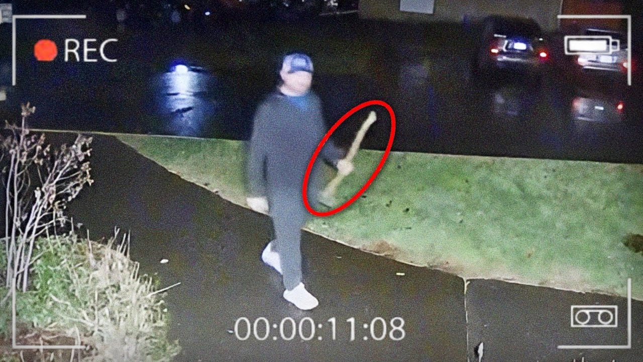 Ring Camera Records Killer Just Moments Before Murder
