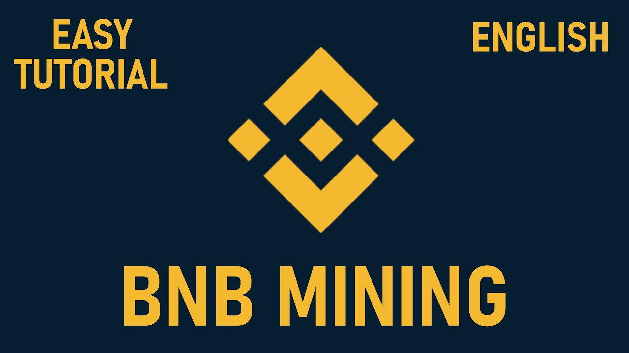 How to mine Binance Coin - BNB | easy tutorial