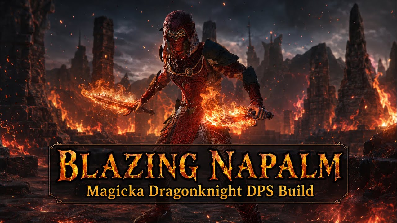 Magicka Dragonknight DPS Build 