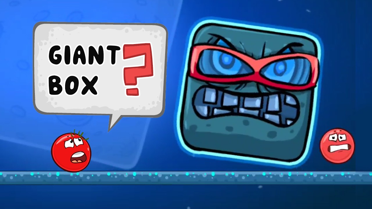 Red Ball 4 | The Giant Alien Box Appears! 😱 (Stage 4)