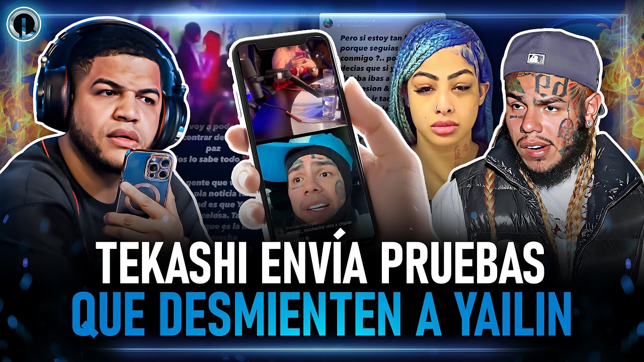 LAS PRUEBAS QUE MANDÓ QUE NO SE VIERON EN EL LIVE DE TEKASHI Y LUINNY EN CONTRA DE YAILIN Y FOGON