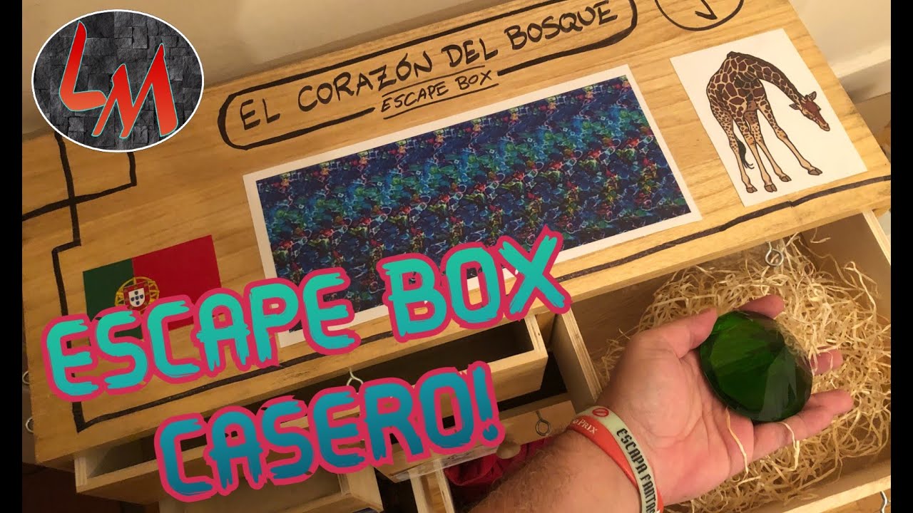 HAGO MI PROPIO ESCAPE BOX CASERO!!