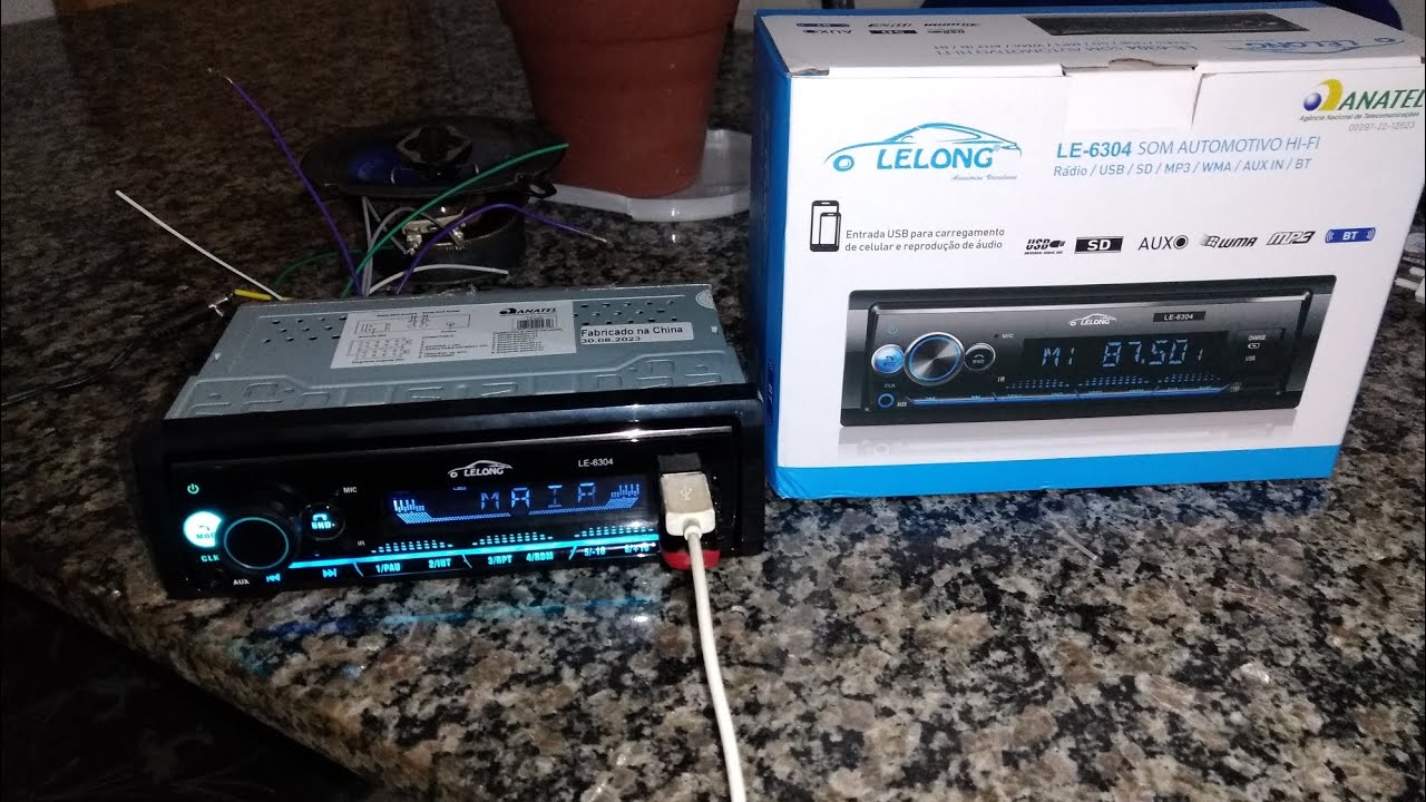 testando rádio lelong da china será que é igual Pioneer