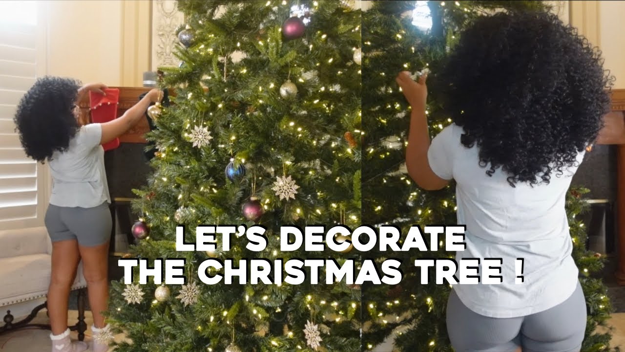 VLOGMAS:IM BACK WITH AN EXPLANATION!DECORATING CHRISTMAS TREE WITH BOYFRIEND YOURRAGE|CHAOTIC ALLURE
