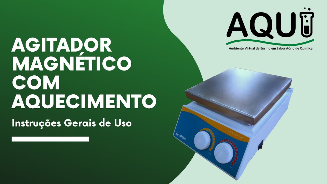 Agitador Magnético com Aquecimento