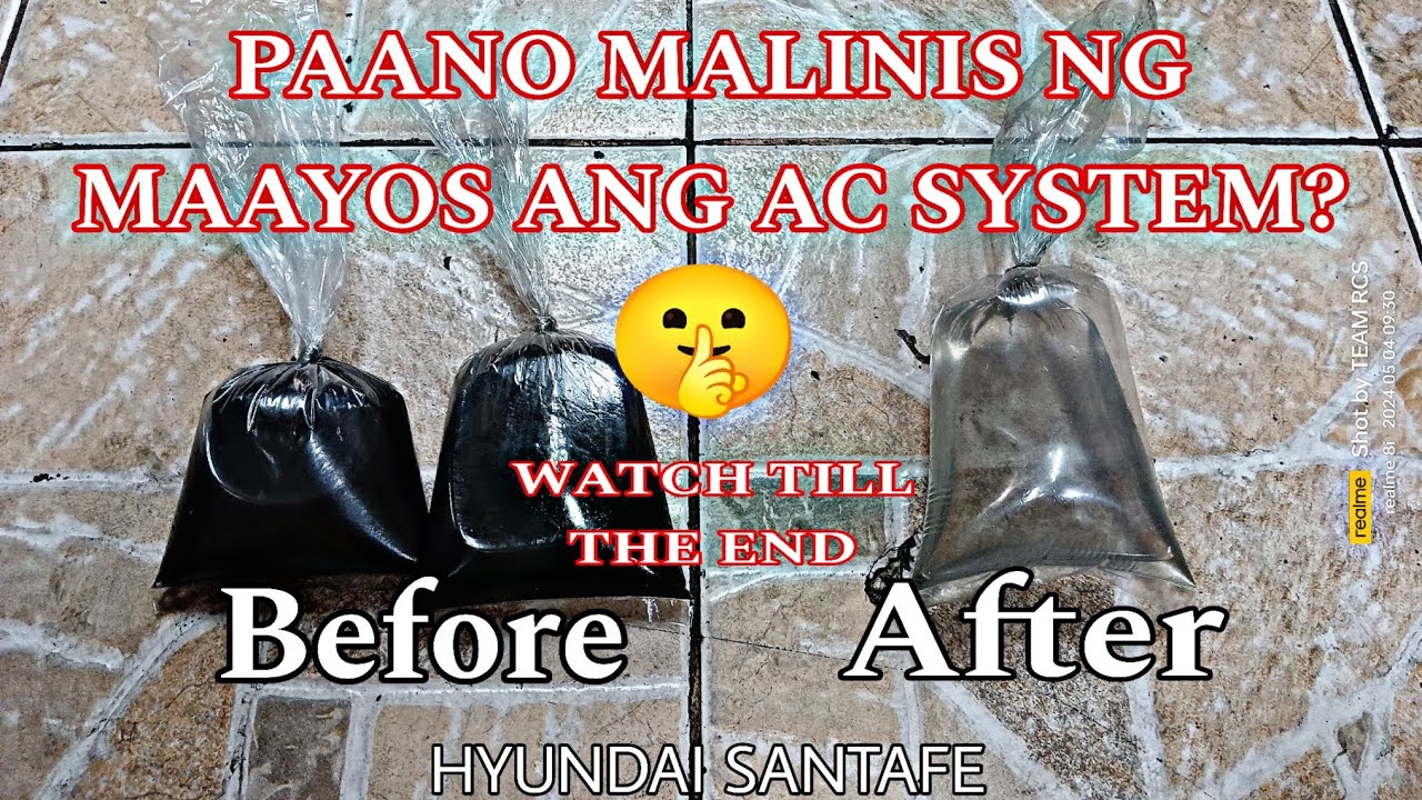 HYUNDAI SANTAFE | WALANG LAMIG NA AIRCON DAHIL SA BLACK OIL NA SYSTEM!