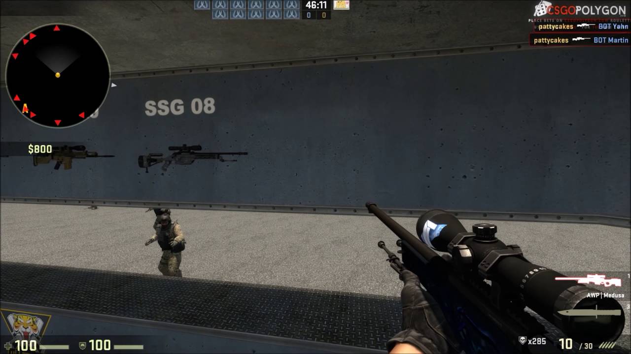 CSGO Charizard showed up on aim_botz