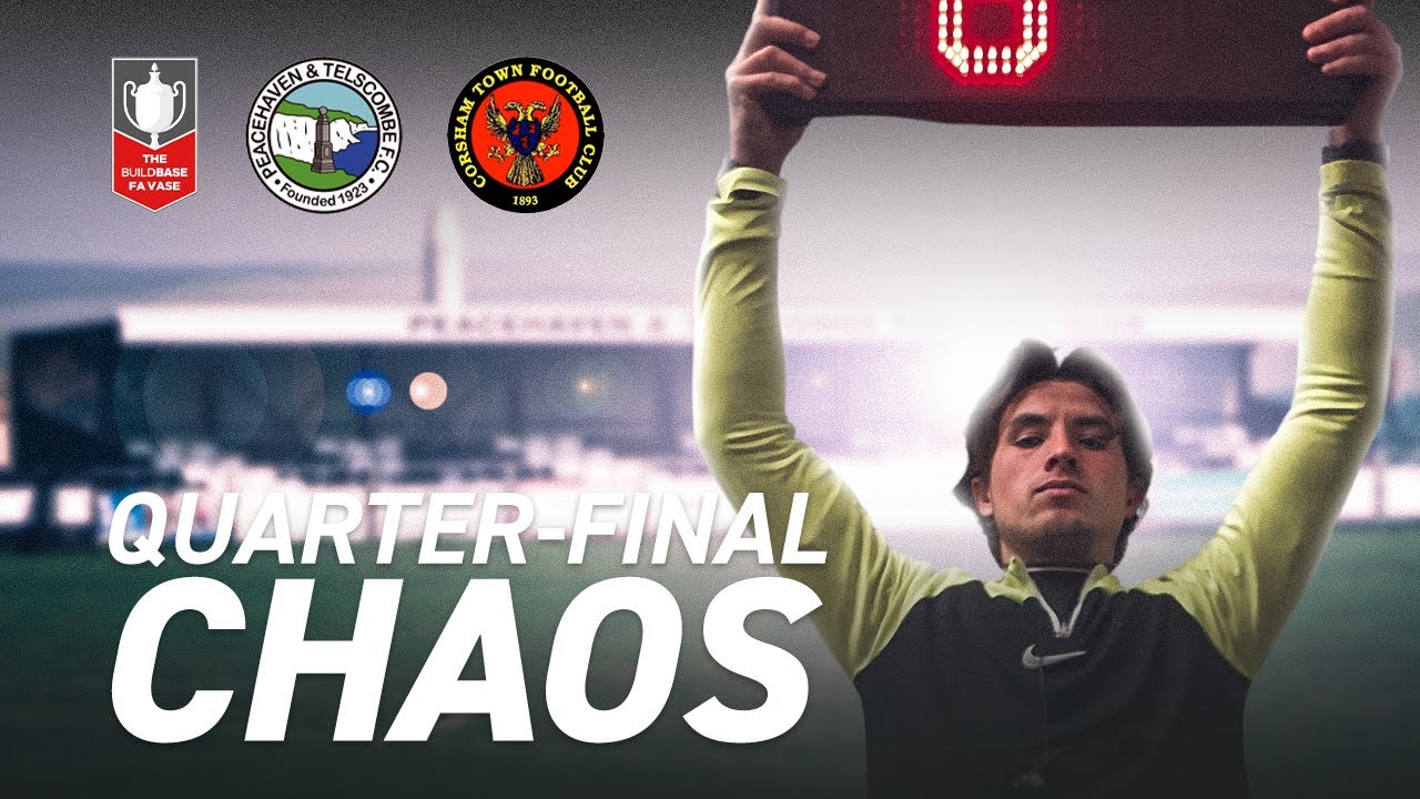 Quater final choas - Referee match day vlog