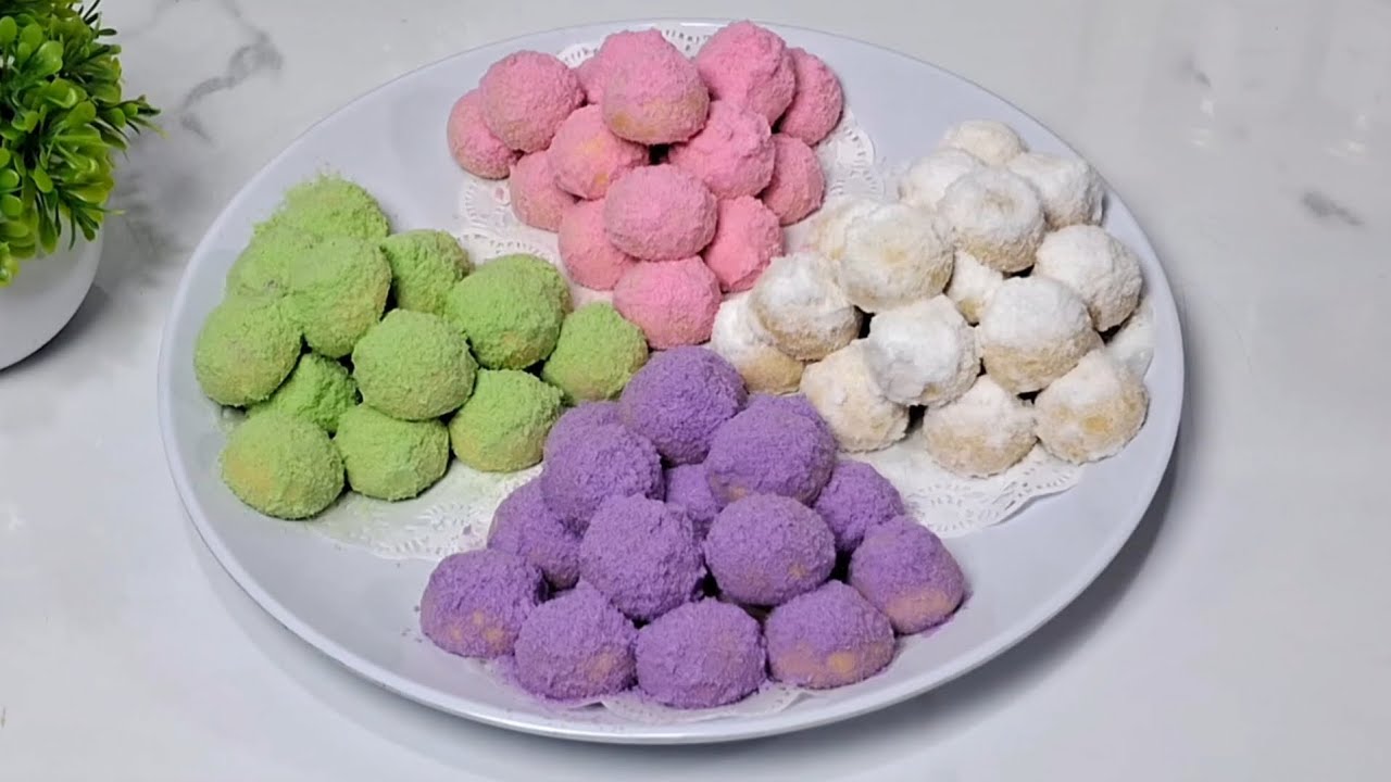 BOLA - BOLA SALJU/PUTRI SALJU ANEKA RASA, COOKIES KESUKAAN ANAK - ANAK